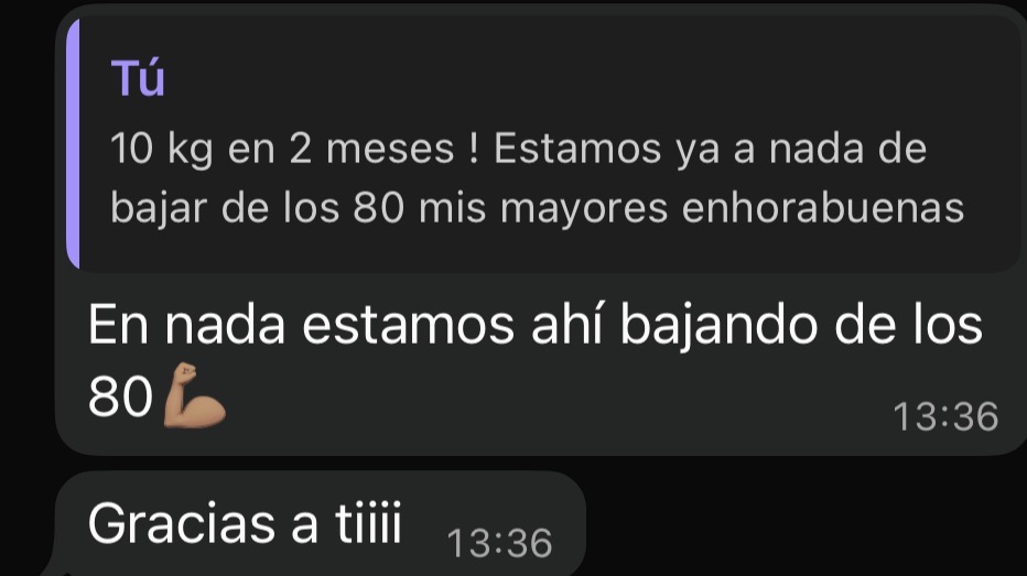 -10 kg en 2 meses