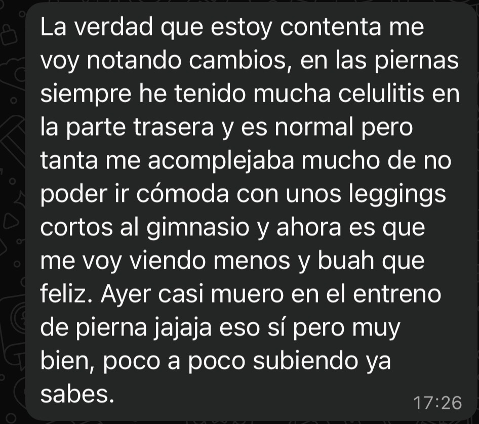 Cambios visibles