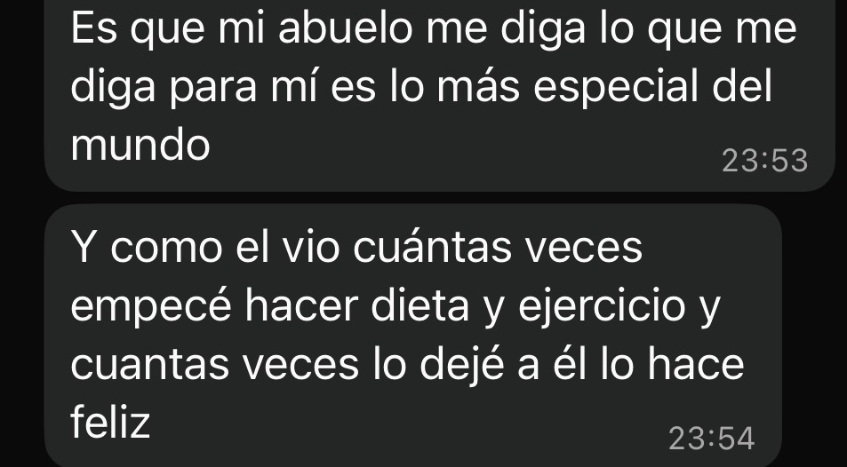 Mi abuelo orgulloso